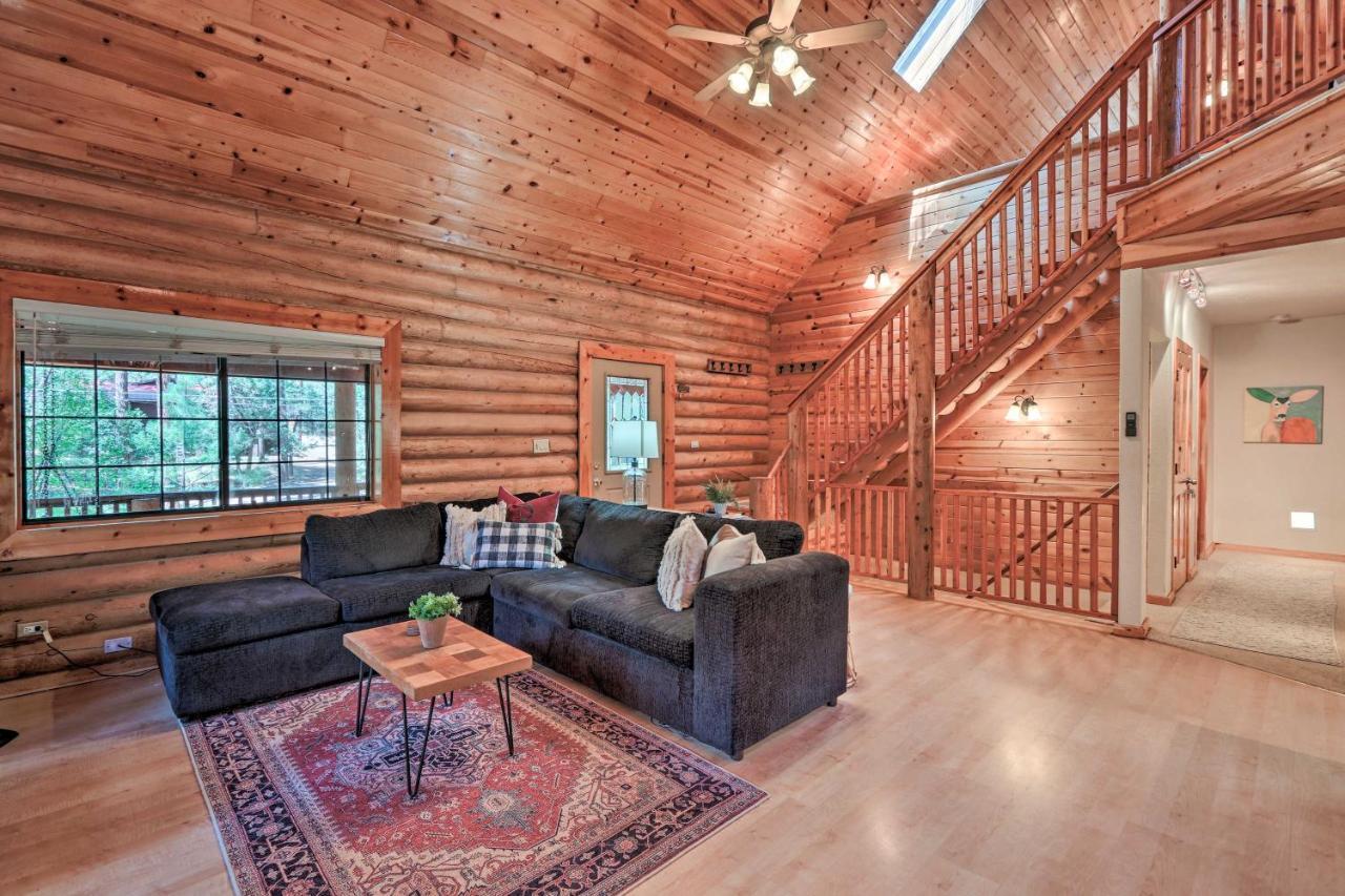 Strawberry Cabin With 2-Story Deck Dogs Welcome! Pine Exterior foto