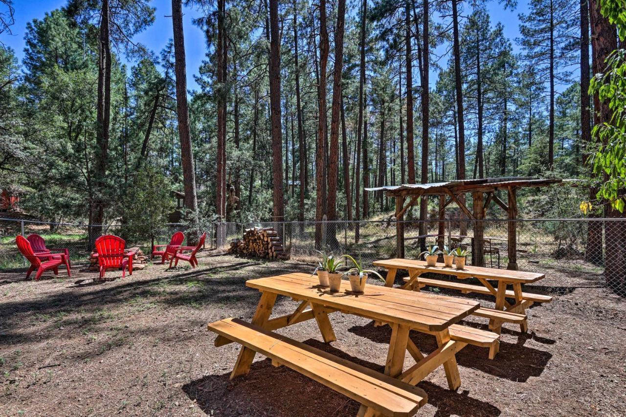 Strawberry Cabin With 2-Story Deck Dogs Welcome! Pine Exterior foto