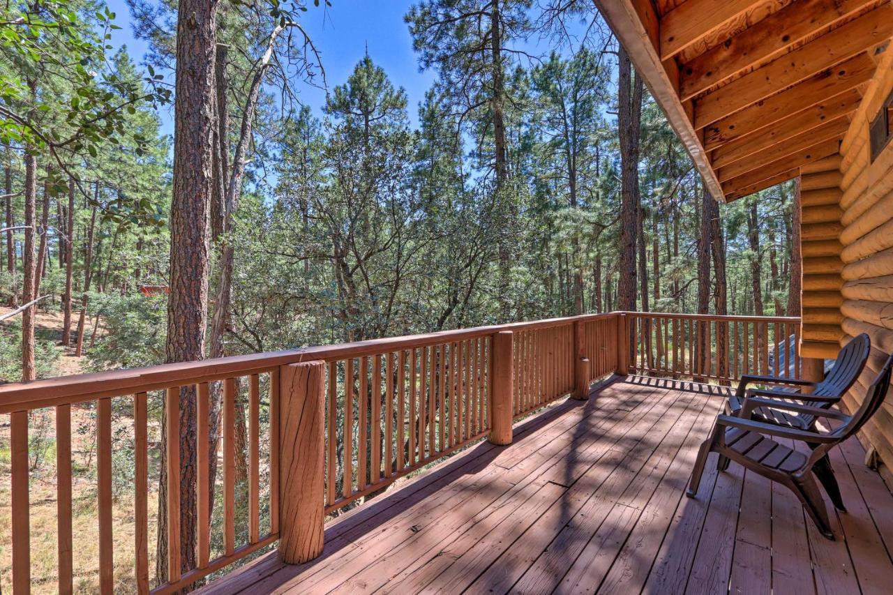 Strawberry Cabin With 2-Story Deck Dogs Welcome! Pine Exterior foto