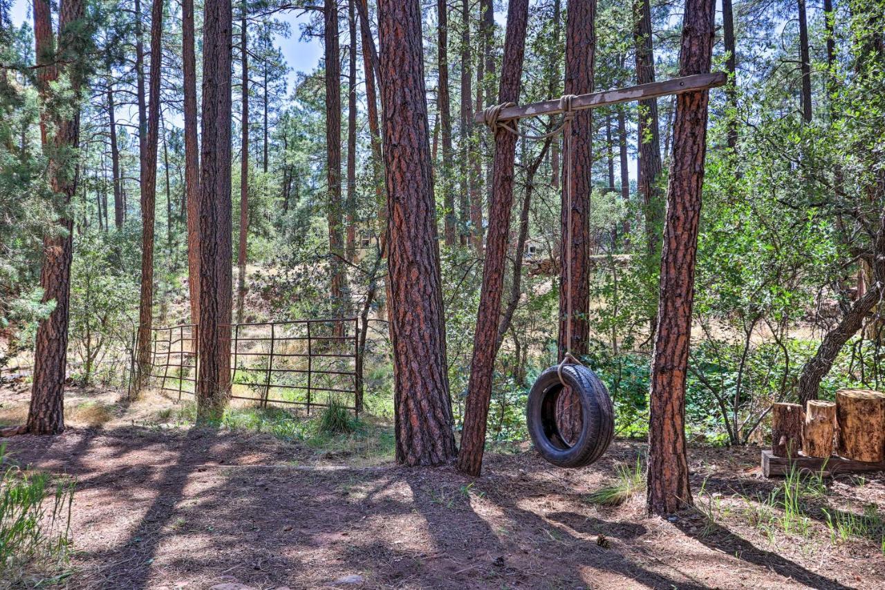 Strawberry Cabin With 2-Story Deck Dogs Welcome! Pine Exterior foto